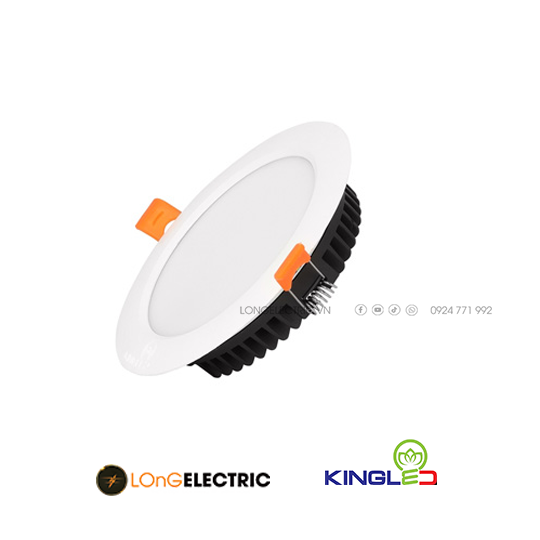 Đèn LED Âm Trần 12W Đổi Màu DL-12-T140-DM  | KingLED