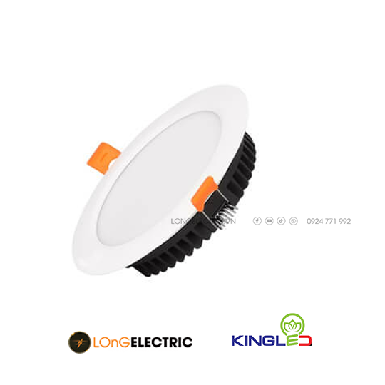 Đèn LED Âm Trần 12W DL-12-T140 | KingLED