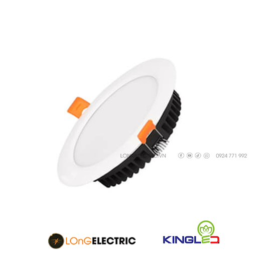 Đèn LED Âm Trần  8W DIM DL-8-T120-DIM | KingLED