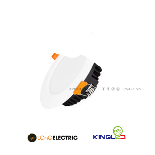 Đèn LED Âm Trần 7W KingECO EC-DL-7-T120 | KingLED